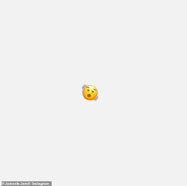 Posting a simple surprised emoji on her Instagram grid, Jameela took to the comments as she launched into an impassioned speech declaring that the left 