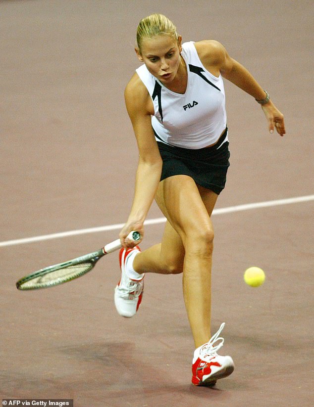 The teenage prodigy's tennis career peaked when she reached the Wimbledon quarter-finals in 1999 and the semi-finals in 2000, followed by the 2002 French Open quarter-finals.