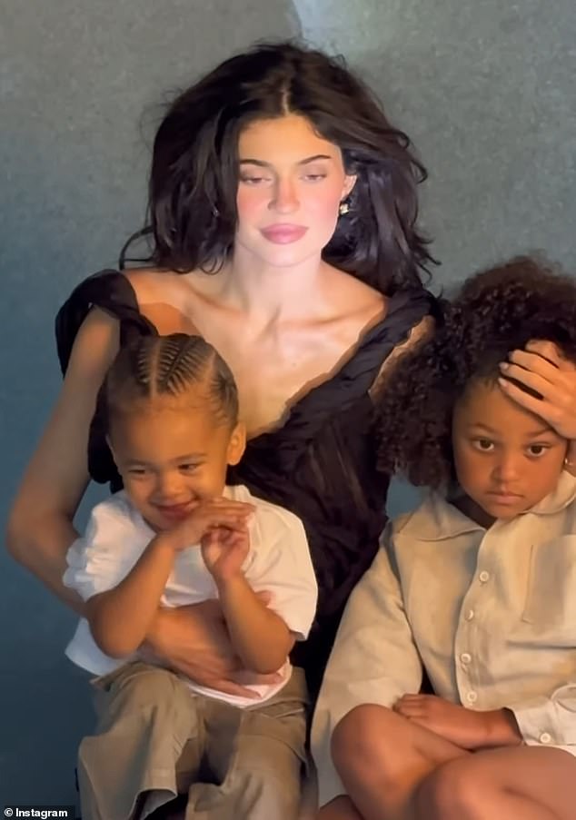 The mother of two shares children Stormi and Aire with her ex-partner Travis Scott