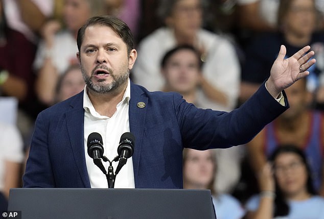 Rep. Ruben Gallego (D-Ariz.) cruised to victory Tuesday night to replace outgoing independent Sen. Krysten Sinema in the upper chamber.