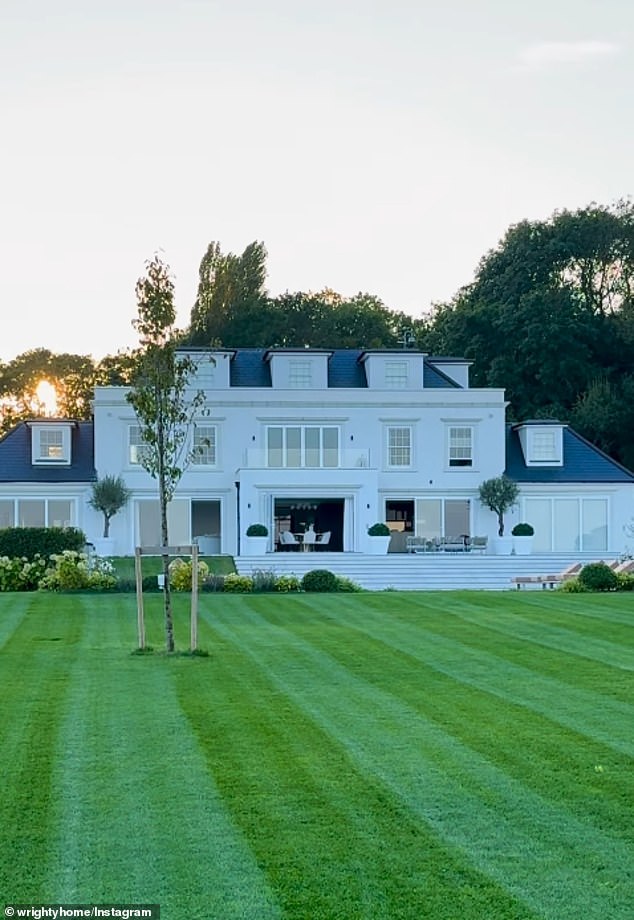 The couple have been completely renovating their Essex mansion since purchasing it in October 2019 and have been keeping fans up to date with the incredible changes on their Instagram account.