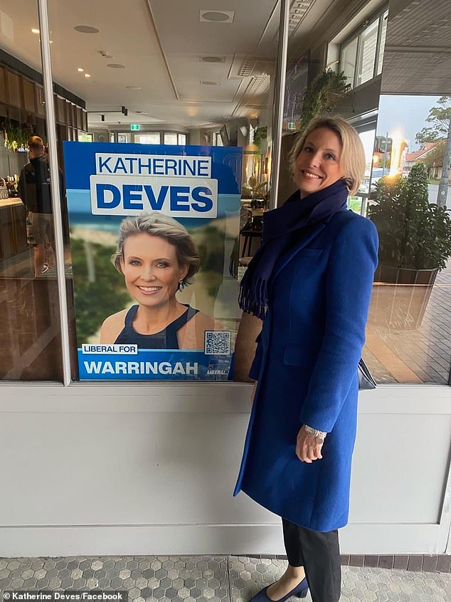 Katherine Deves (pictured), who ran unsuccessfully for the Liberal Party in the 2022 federal election, spoke for many with her response to the recognition of a country 11,475 kilometers away.