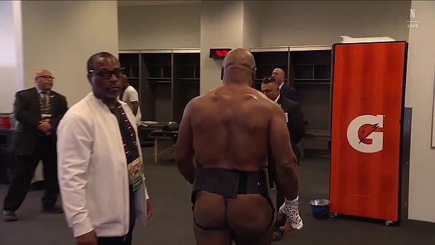 Netflix had aired images of Mike Tyson's bare butt before his fight against Jake Paul