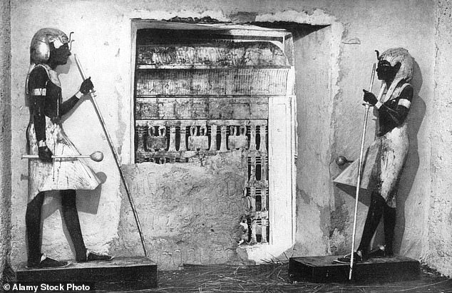 In 1922, British archaeologist Howard Carter discovered the mask in Tutankhamun's lavish tomb in the Valley of the Kings, on the west bank of the Nile River.