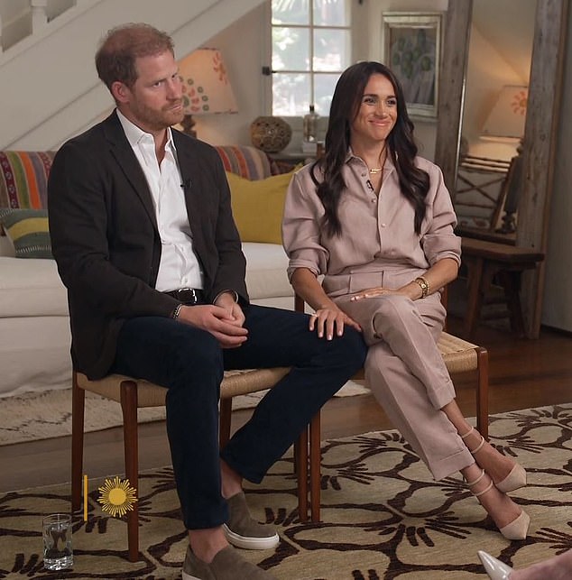 Prince Harry and Meghan Markle were interviewed on CBS Sunday Moring about the dangers of social media and suicidal ideation.