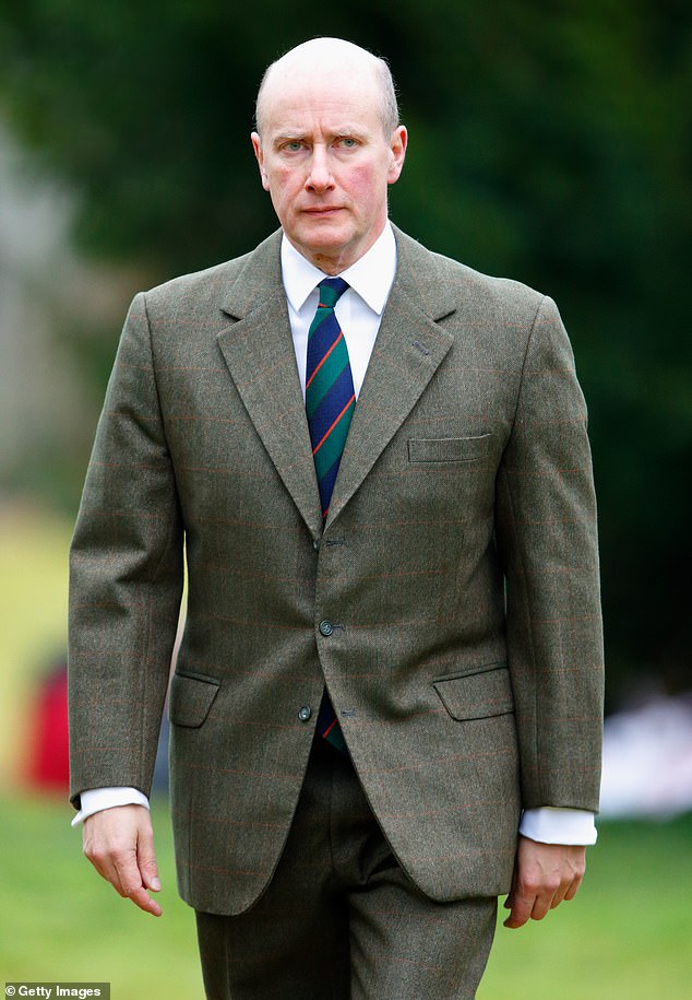 Lord Christopher Geidt, private secretary to Queen Elizabeth II, at Sandringham in 2015