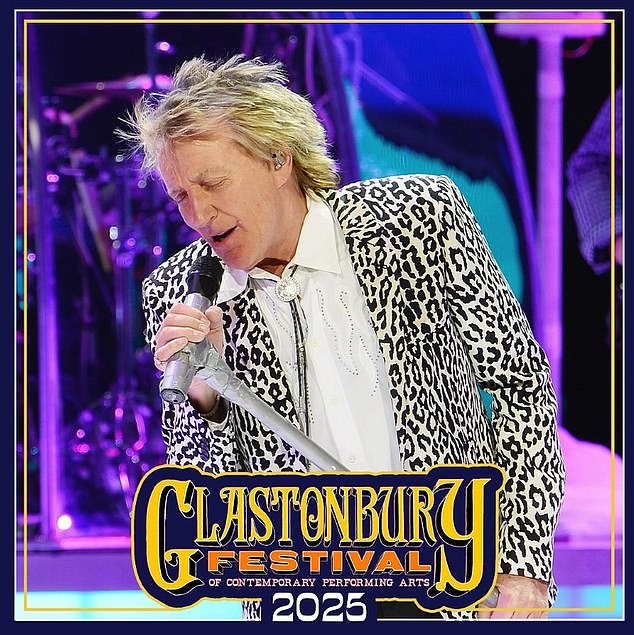 Rod Stewart confirmed to play Glastonbury 2025 legends slot 23