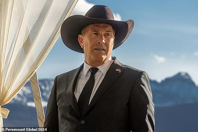 Speaking on Today, the 50-year-old host didn't hold back as he shared how the heartbreaking opening moments of the series' final episodes left him heartbroken and furious at the producers' decision to kill off the iconic patriarch. . Pictured: Kevin Costner as John Dutton III