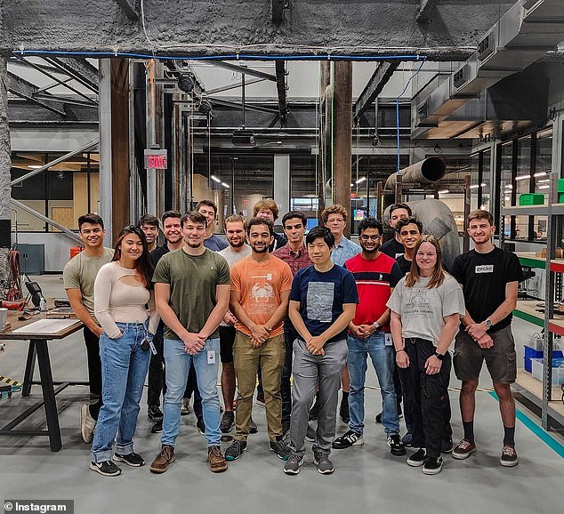 Pictured: A class of interns at Gecko Robotics will have their last week with the company in 2023