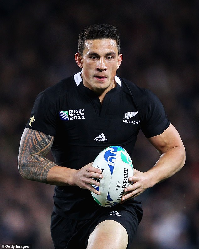 The rugby and boxing star made 58 appearances for New Zealand between 2010 and 2019.