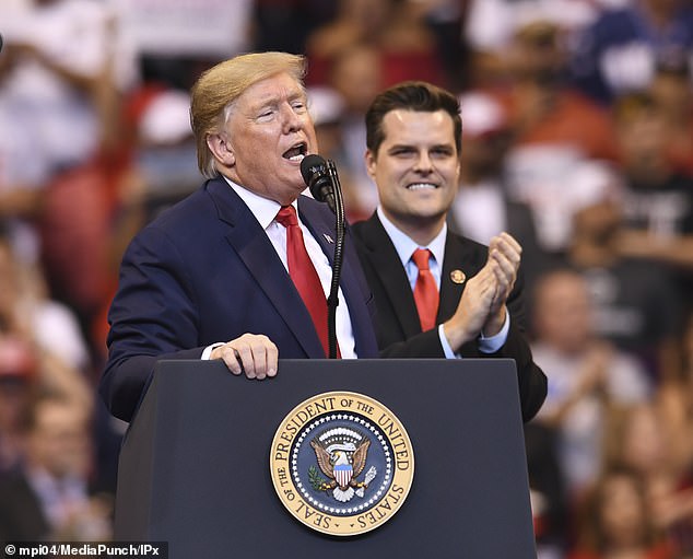 When asked about the allegations against Gaetz, Trump transition spokesman Alex Pfieffer told DailyMail.com: “Matt Gaetz will be the next attorney general. He is the right man for the job and will put an end to the weaponization of our justice system.”