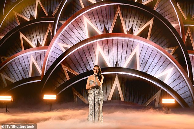 Two days earlier, Sydnie had given her fans a glimpse of her rehearsal for the spectacular performance and described the incredible event as 