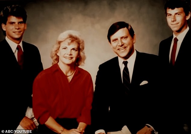 Gascón announced his decision to request a new sentence in the brothers' case on October 16, after receiving a letter written by Lyle (left) to a cousin detailing the sexual abuse he claimed to have suffered at the hands of his father (center) .