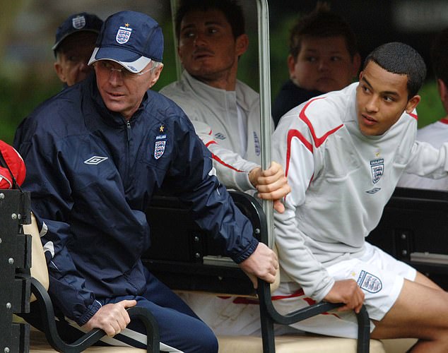 Walcott was chosen by Sven-Goran Eriksson despite never having played in the Premier League