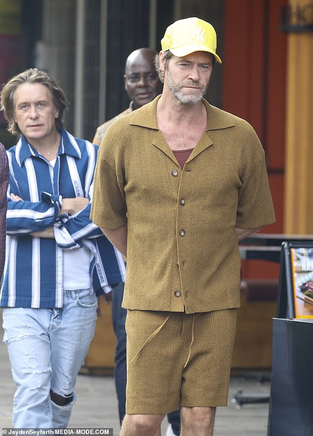 Howard Donald, 55, also embraced the casual atmosphere.