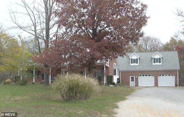 The shooting occurred at the couple's mansion in Albion, Illinois, south of Chicago.