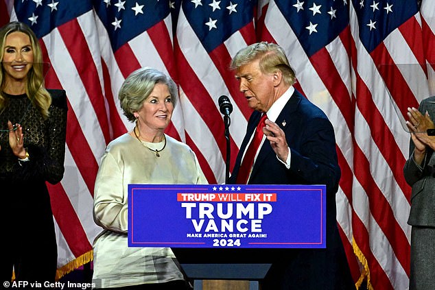 Donald Trump has announced that Susie Wiles will be his chief of staff in the White House