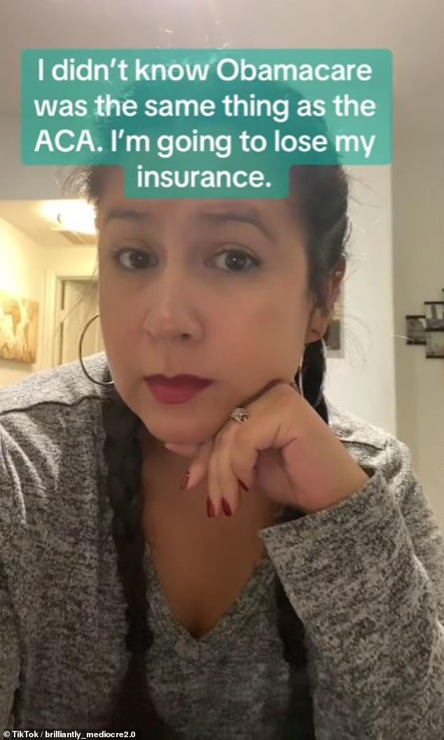 Some people admitted they didn't realize Obamacare and the Affordable Care Act were the same thing, and social media users are mocking them for it, like the woman in the photo above.