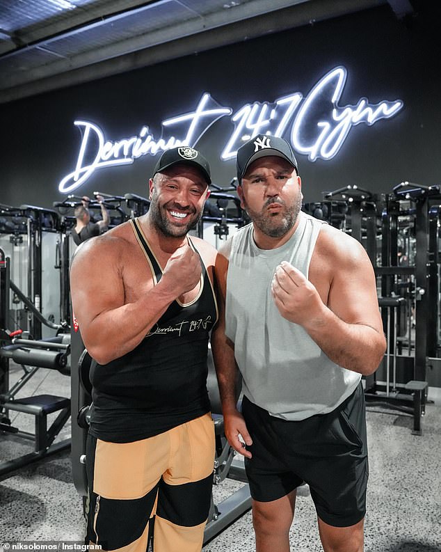 Solomos, 41, is the founder of family business Derrimut 24:7 Gyms, which has an extensive list of branches across Victoria and South Australia.