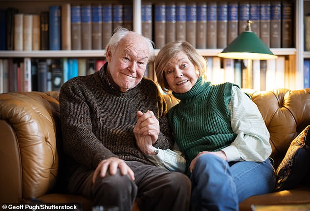 But Samuel told The Sunday Times that, as a result of her dementia, Prunella, 92, has not been able to fully come to terms with the fact that her husband has passed away (pictured in December 2023).