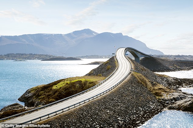 In No Time To Die, the road was used in a thrilling chase scene using a Vintage Aston Martin V8.