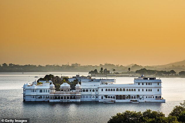 In Octopussy, the splendid palace serves as the grand home of the main character, a jewel smuggler and cult leader played by Maud Adams.