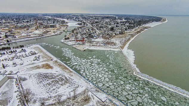 As locals responded, officials warned how dangerous ice can be at this time of year when it is very thin. The cold season only started this Monday