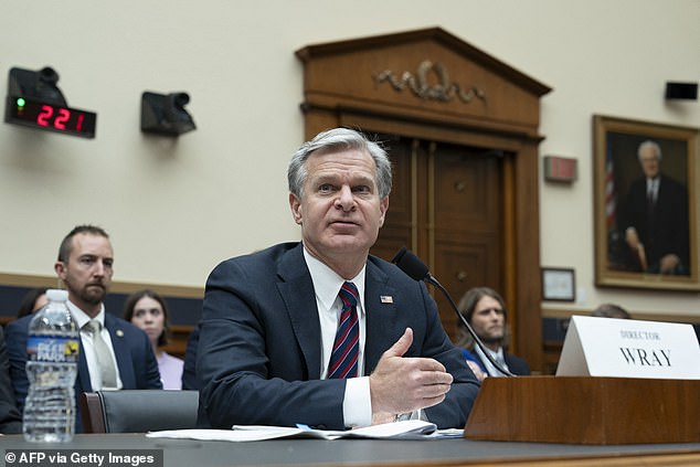 FBI Director Chris Wray was nominated by Trump in 2017 and confirmed for a 10-year term that is not yet complete.