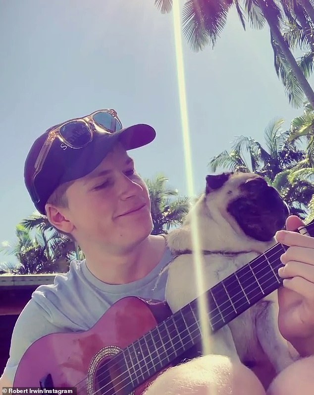 During the pandemic, he uploaded a sweet video of himself serenading his pug dog Stella to the Johnny Cash song Ghost Riders In The Sky.