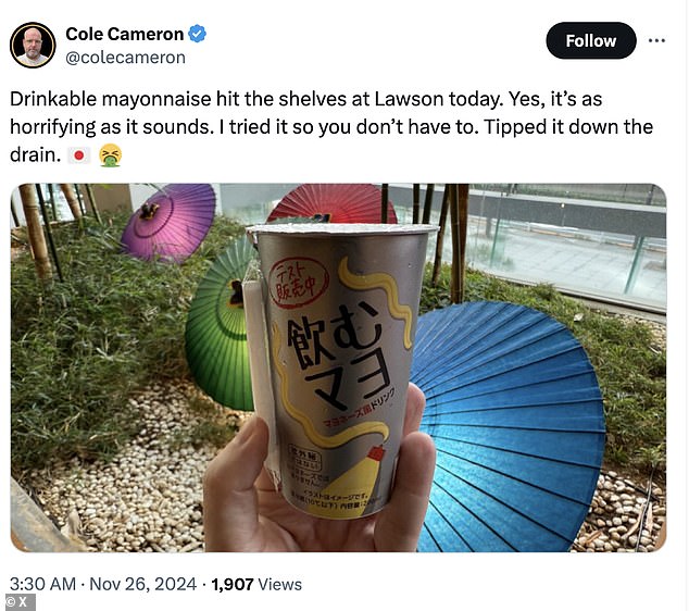 Some users took to social media to express their confusion after drinking the liquid condiment, with many unconvinced. 