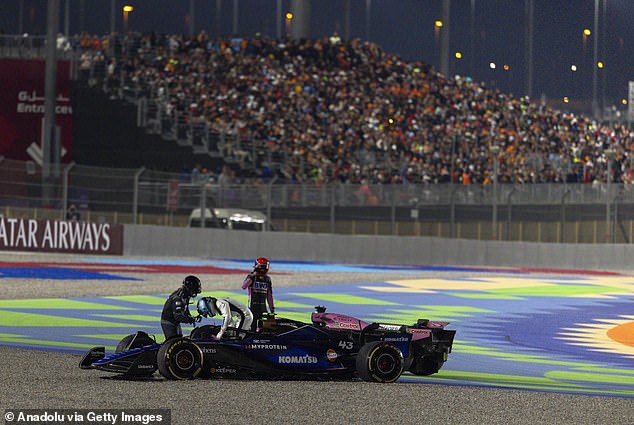 Ocon ended his time at Alpine on a sour note, after crashing at the Qatar Grand Prix on Sunday during his first lap.