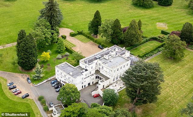 Royal Lodge is crumbling from the outside and cramped inside, greatly reduced from its glory days as the Queen Mother's residence in Windsor.