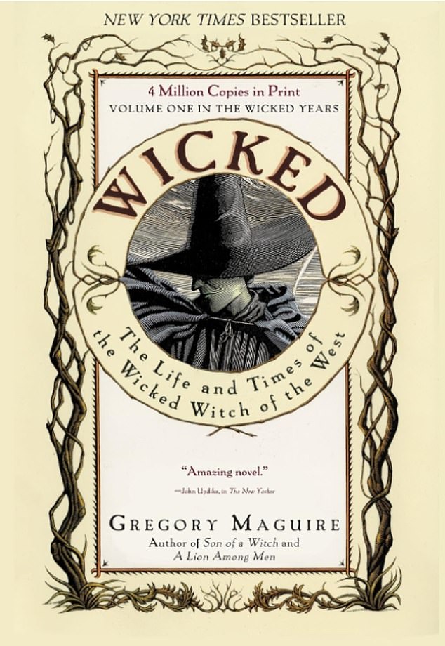 What Maguire's book looked like when it was first published in 1995; Although the plot is similar to that of the film adaptation, there are explicit scenes throughout