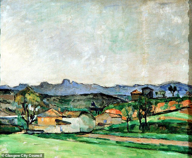 French Master: Cezanne's La Chaine De E'toile Avec Le Pilon Du Roi, which is on display in Glasgow and may have been looted by the Nazis. More Cézannes are among masterpieces believed to lie hidden in chambers beneath Germany