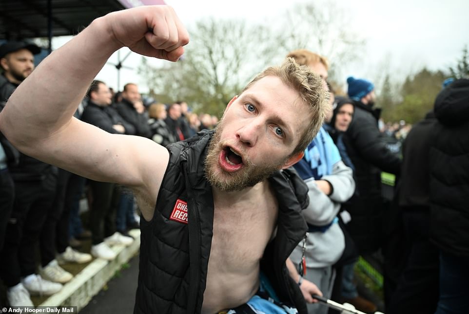 Accustomed to seeing their team win, Wycombe Wanderers fans were in full voice during what was a comfortable FA Cup victory.