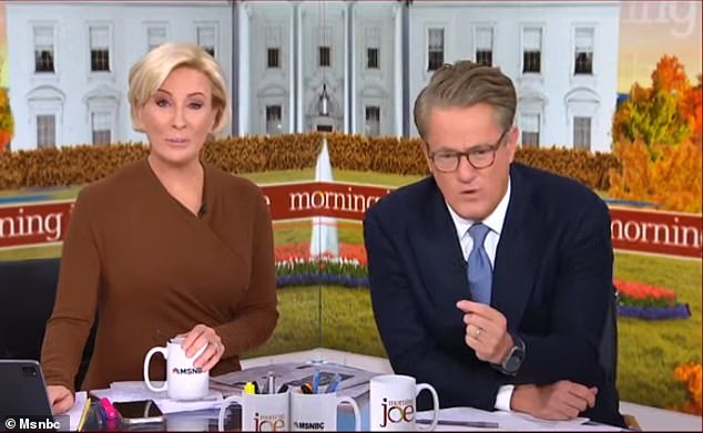 Scarborough and Brzezinski initially dismissed the criticism, saying it showed there is a 