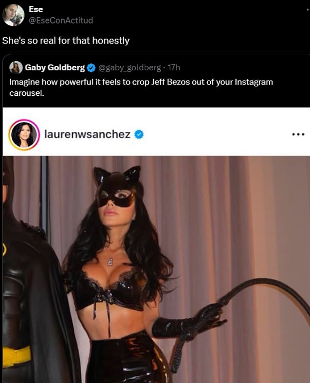 1733170363 837 Lauren Sanchez sparks major speculation about Jeff Bezos after power