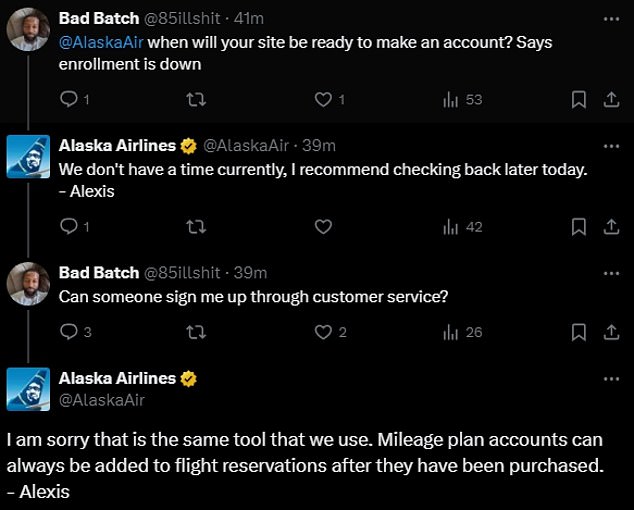 Frequent flyers have taken to X, formerly known as Twitter, to express their frustration over the major airline issue