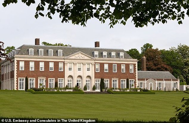 Warren Stephens will stay at Winfield House, the palatial residence of the US ambassador overlooking Regents Park in London