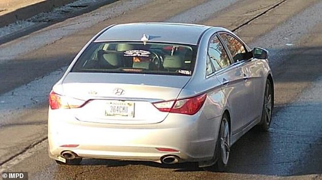 The 2013 Hyundai Sonata was reported stolen along with the babies around 11 a.m. Monday