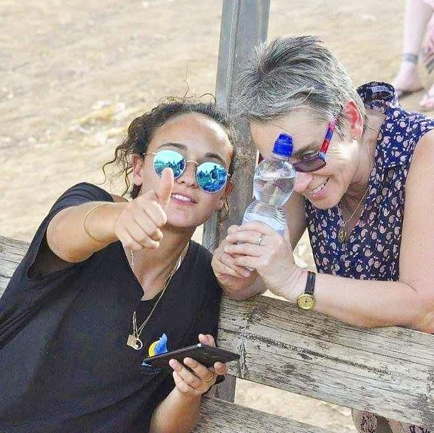 Mandy Damari, 63, and her British daughter Emily, 28