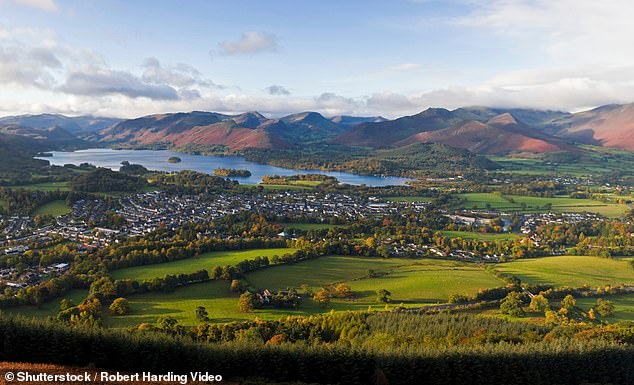 The view over Keswick and Derwentwater: both 