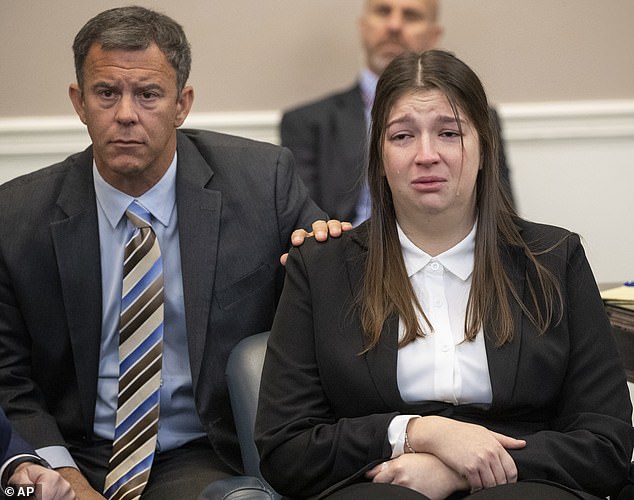 Komoroski, 27, admitted Monday to reckless homicide in Charleston, South Carolina, for the killing in April 2023. On Monday, she was sentenced to 25 years