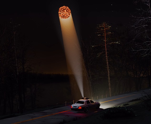 1733242957 71 Connecticut police officer captures UFO the size of a Mini