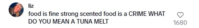 While many users agreed that eating smelly food is a big no-no while traveling, most stuck to not eating anything.