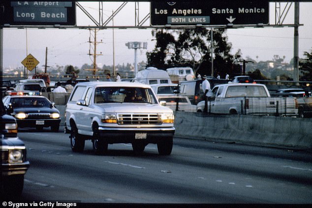 Millions of people tuned in to watch the 90-minute chase of Simpson's white Ford Bronco through Southern California.