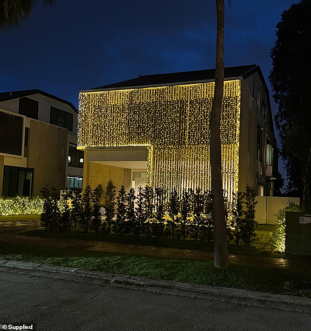 Speaking to Daily Mail Australia, co-founder Cassandra Hill revealed that the light installation was valued at a staggering $15,000 and took two full days to install, a mammoth task.