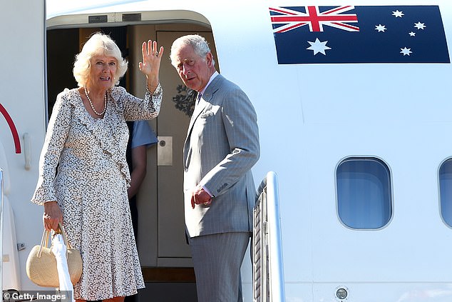 Your Majesty suffers from long-distance travel. The return trip from the Pacific in October included a stop in India for a restorative spa stay.