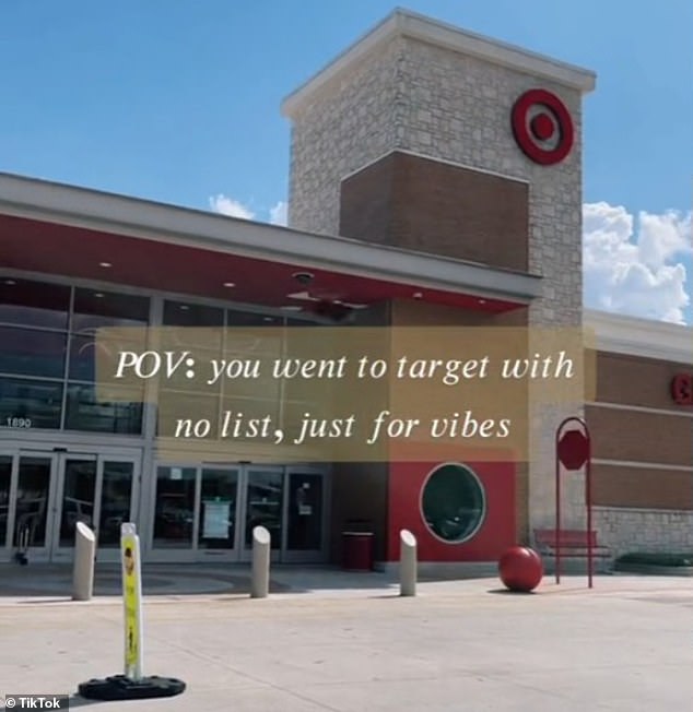 She was first arrested for shoplifting at Target after posting a video of herself shopping at the store on October 30, wearing the same clothes as the suspect who defaced the store with a fake barcode.