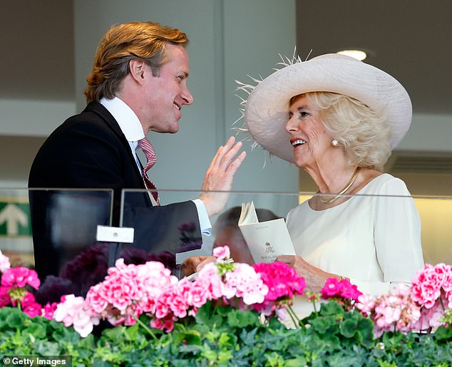 Kingston watched the race alongside Queen Camilla from the royal box at Ascot in June 2023.